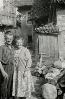 August, 1957. Zio Pietro and Zia Marietta Susin.