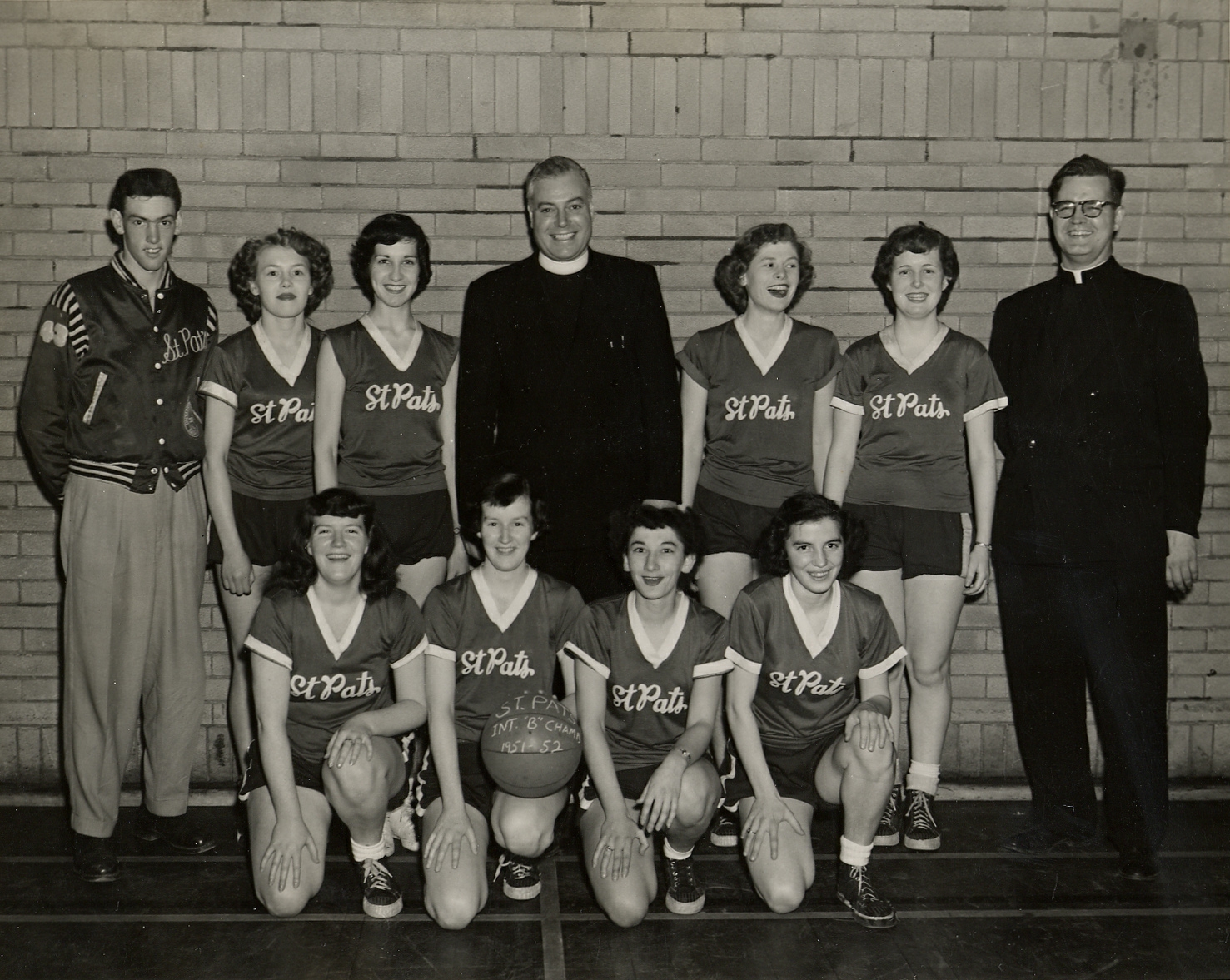 1952. Jenny St Pat's basketball.