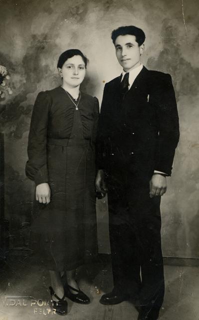 1936? Zia Rita and Zio Mitto.